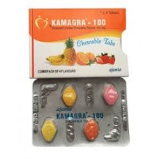 Kamagra Flavoured Chewable 100MG x 30  (Plus 10 Free Viagra Pills)